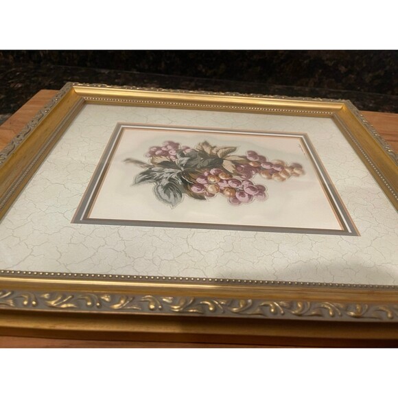 Trapunto traditional art - grapes - Picture 4 of 8